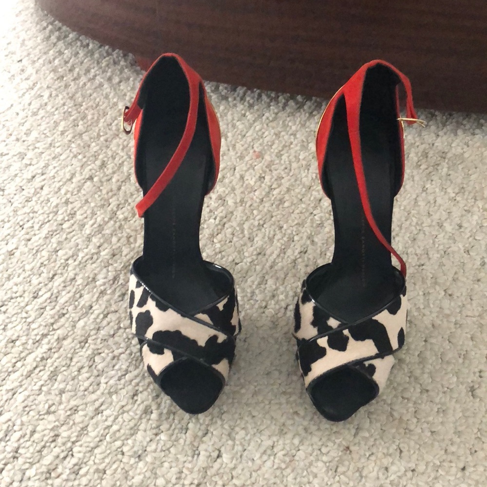 Giuseppe Animal print sandals